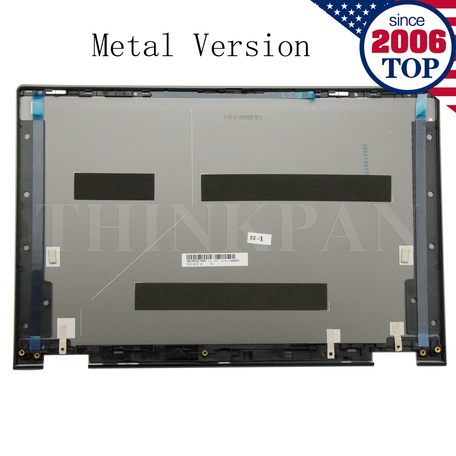 New Lenovo Ideapad Flex 5-14IIL05 5-14ITL05 14ARE05 Lcd Back Cover Lid Metal US