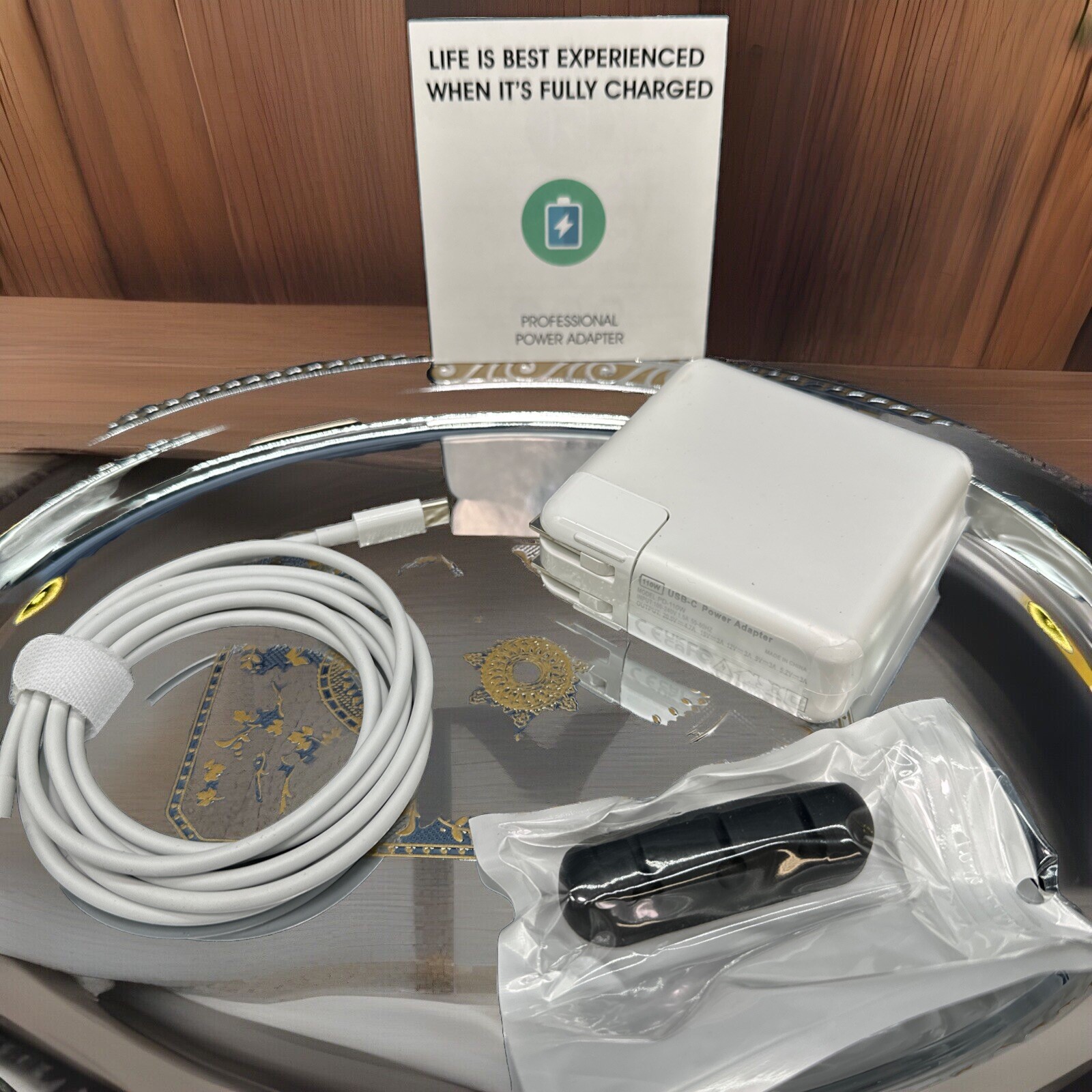 power adapter type c Pd-110w Output 20.5 V 4.7a 15V-3A 12V= 3A 9V=3A 5.2V= 3A ￼