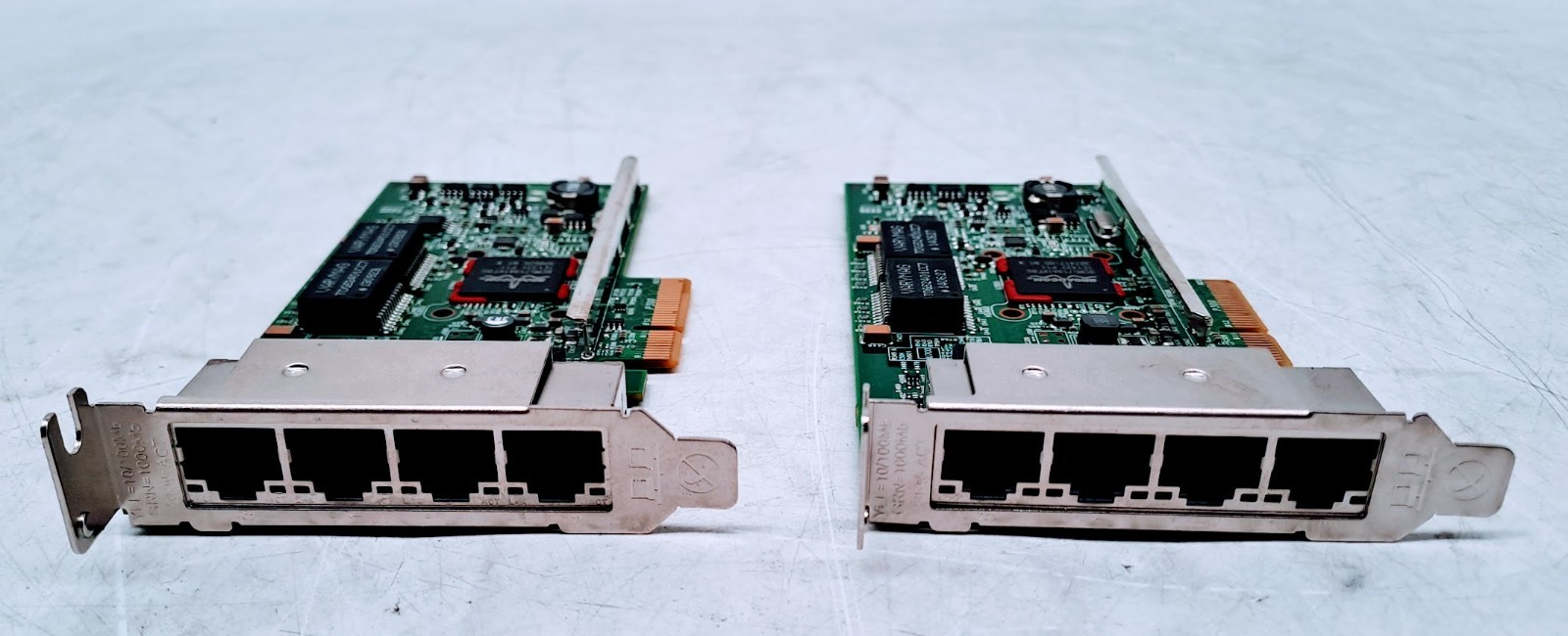 Lot of 2 DELL BROADCOM BCM95719A1904G 4 PORT ADAPTER