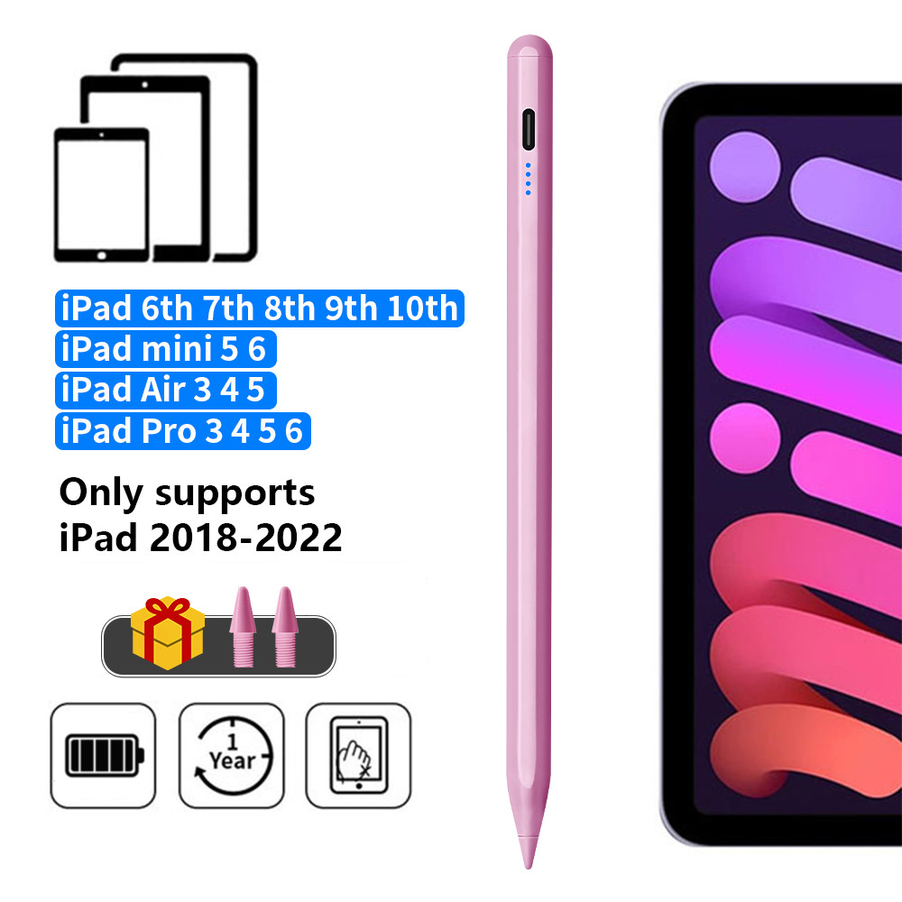 Metapen Pencil Stylus Pen for iPad 2018-2026 Palm Rejection Fast Charge