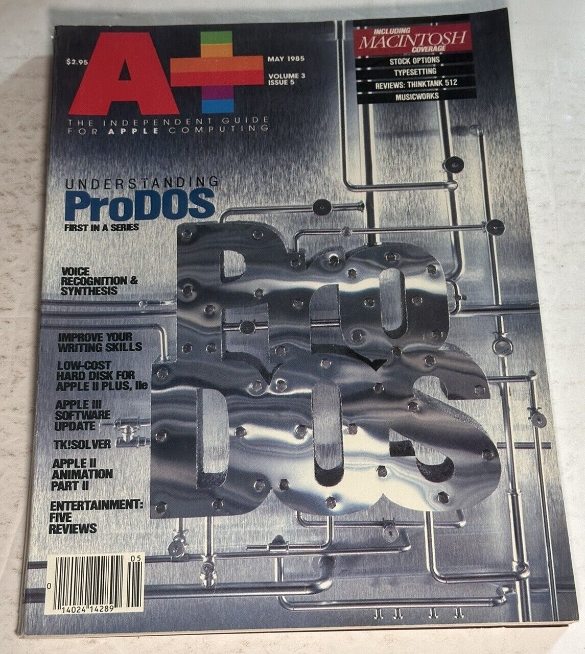 A+ The Independent Guide For Apple Computing May 1995 Vol. 3 Iss. 5 ProDOS