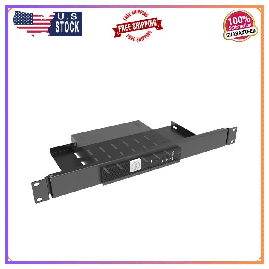 1U Mini Rack Mount for Dell OptiPlex Micro Form Factor Case
