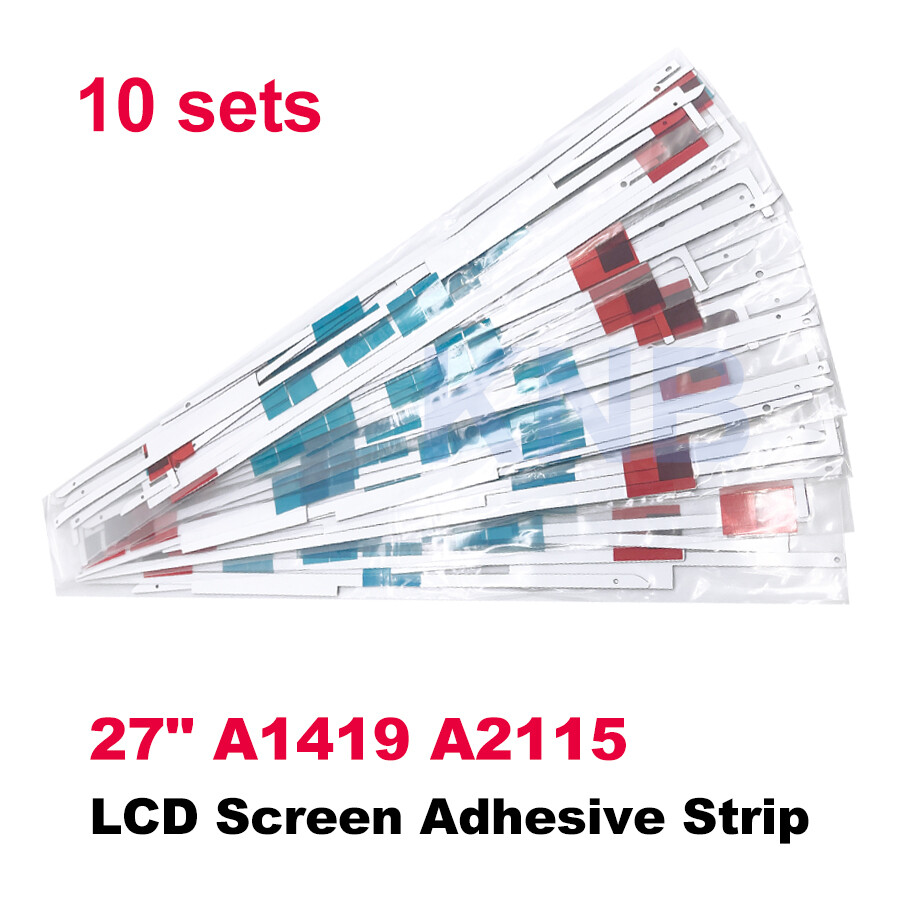 10 Sets LCD Display Adhesive Strips Sticker Tape For Apple iMac 27" A1419 A2115