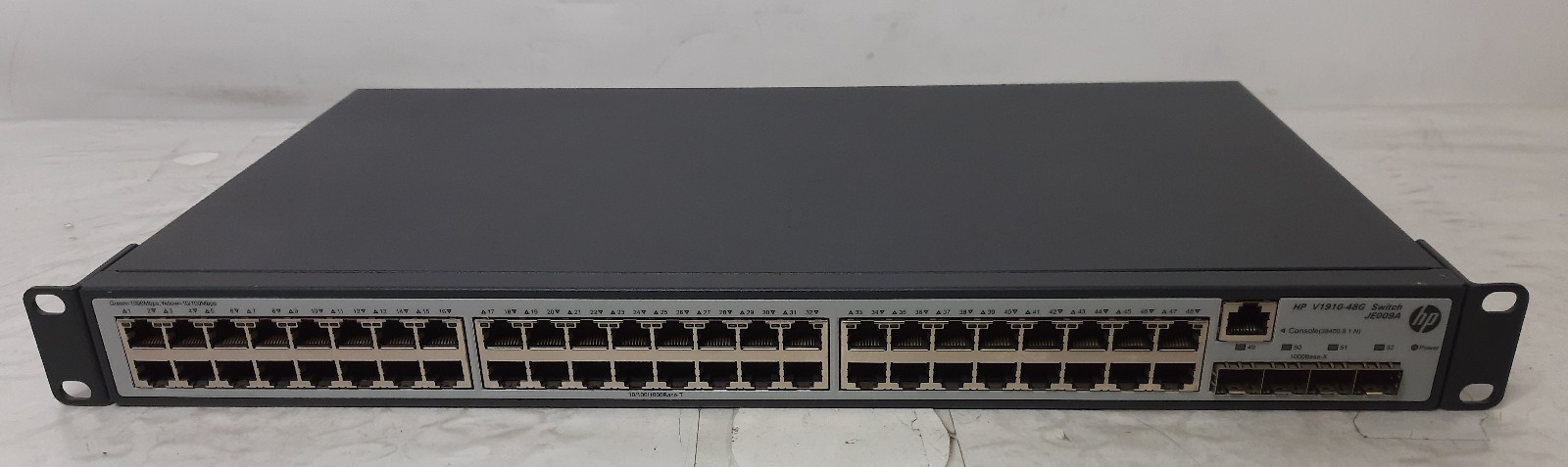 HP V1910-48G 48 Port Gigabit Ethernet Switch 4x Gigabit SFP JE009A