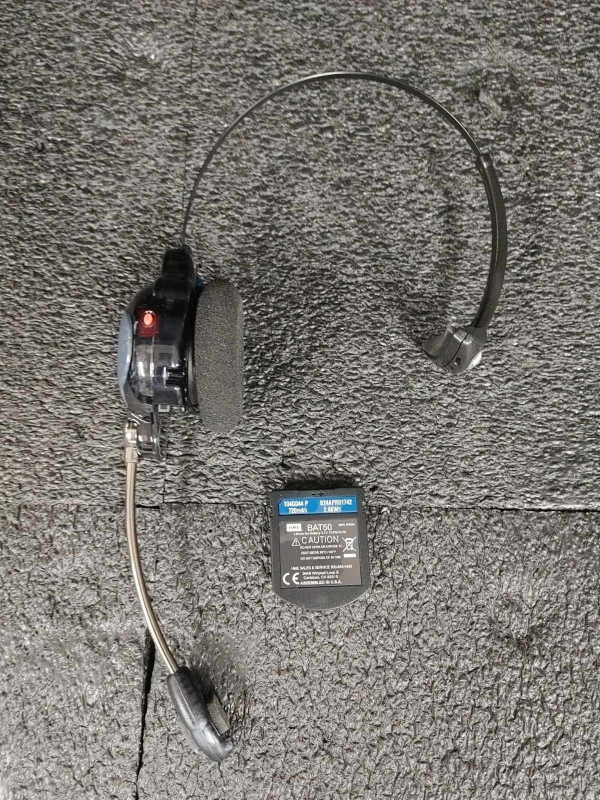 CLEAR-COM HME WH410 Single-ear Wireless Headset