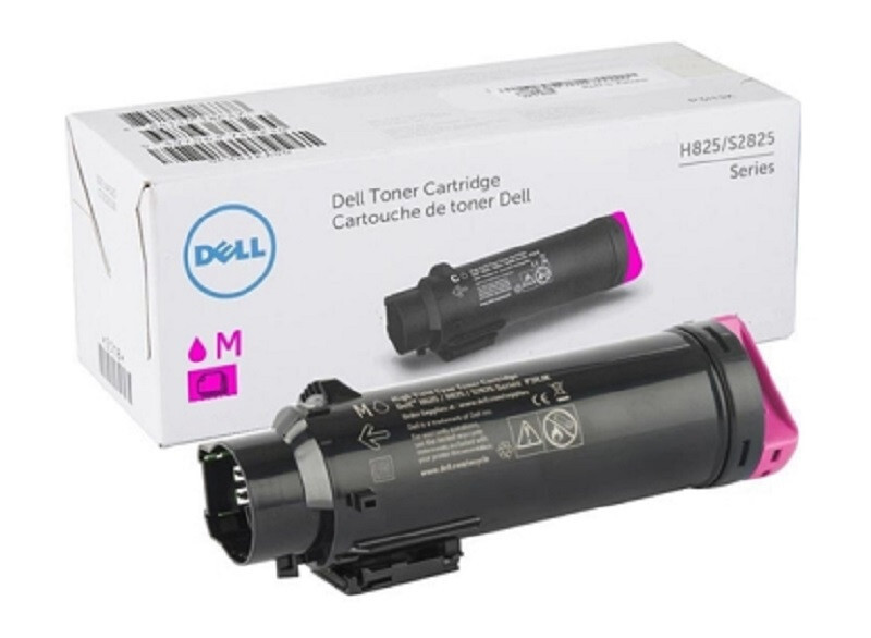 Genuine Toner DELL H825 S2825 cdw cdn / MAGENTA 4NRYP / 593-BBPD High Capacity