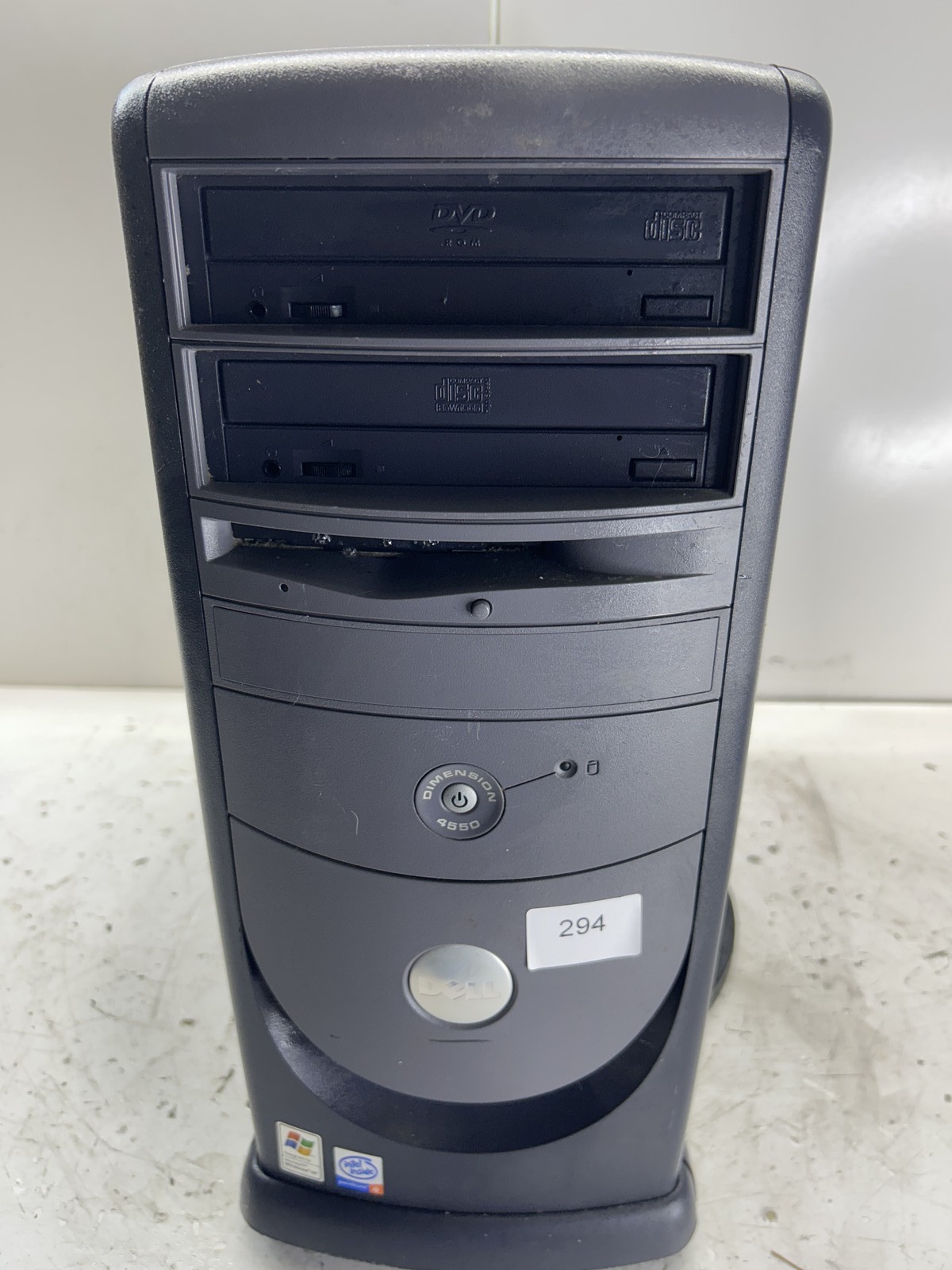 Dell Dimension 4550 Intel Pentium 4 2.00GHz 512MB NO HDD