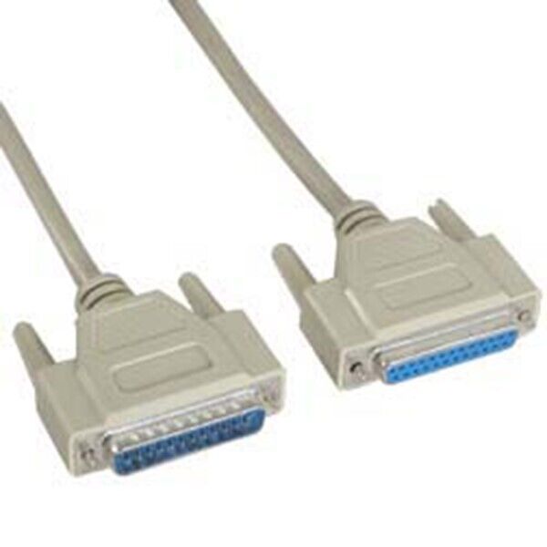6FT 15FT 25FT DB25 25-Pin IEEE1284 Male to Female Parallel Extension Cable