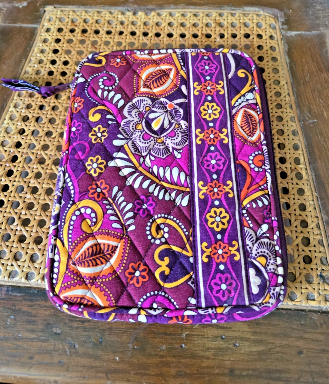 Vera Bradley Safari Sunset E-Reader /Tablet Quilted Sleeve