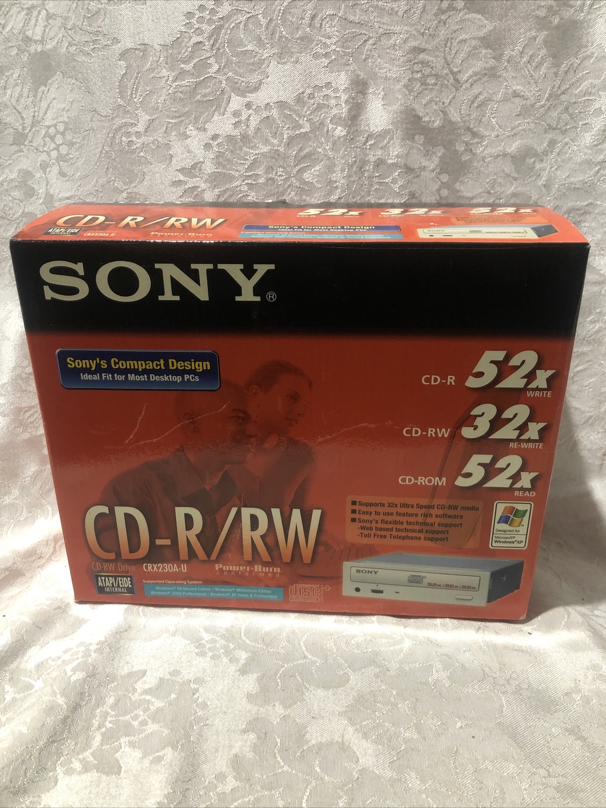 Sony, CRX230A-U ,  52X32X52 Internal CD-RW drive