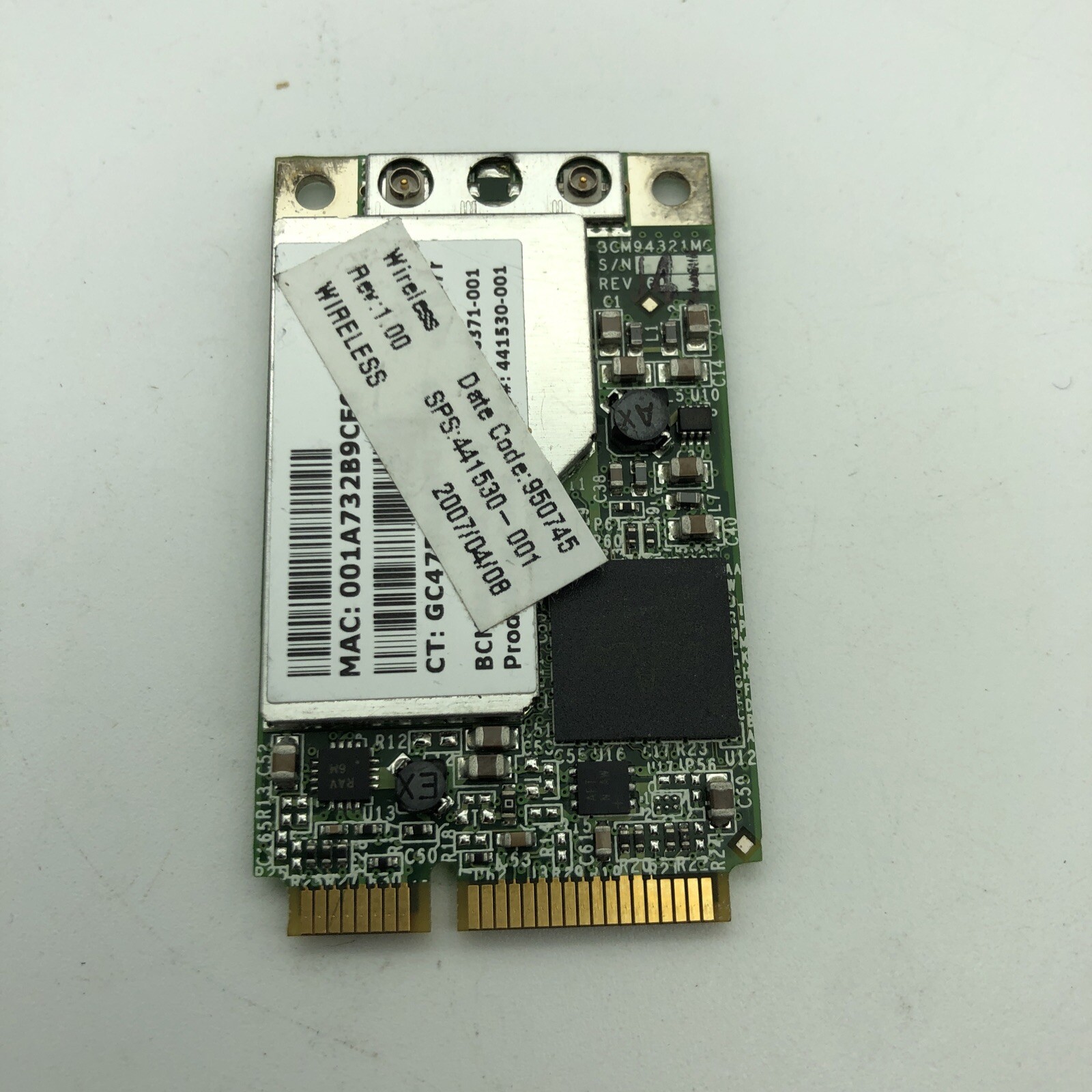 HP 436253-001 BCM94321MC 802.11a/b/g/n PCIe Mini Wireless Network Card 441530