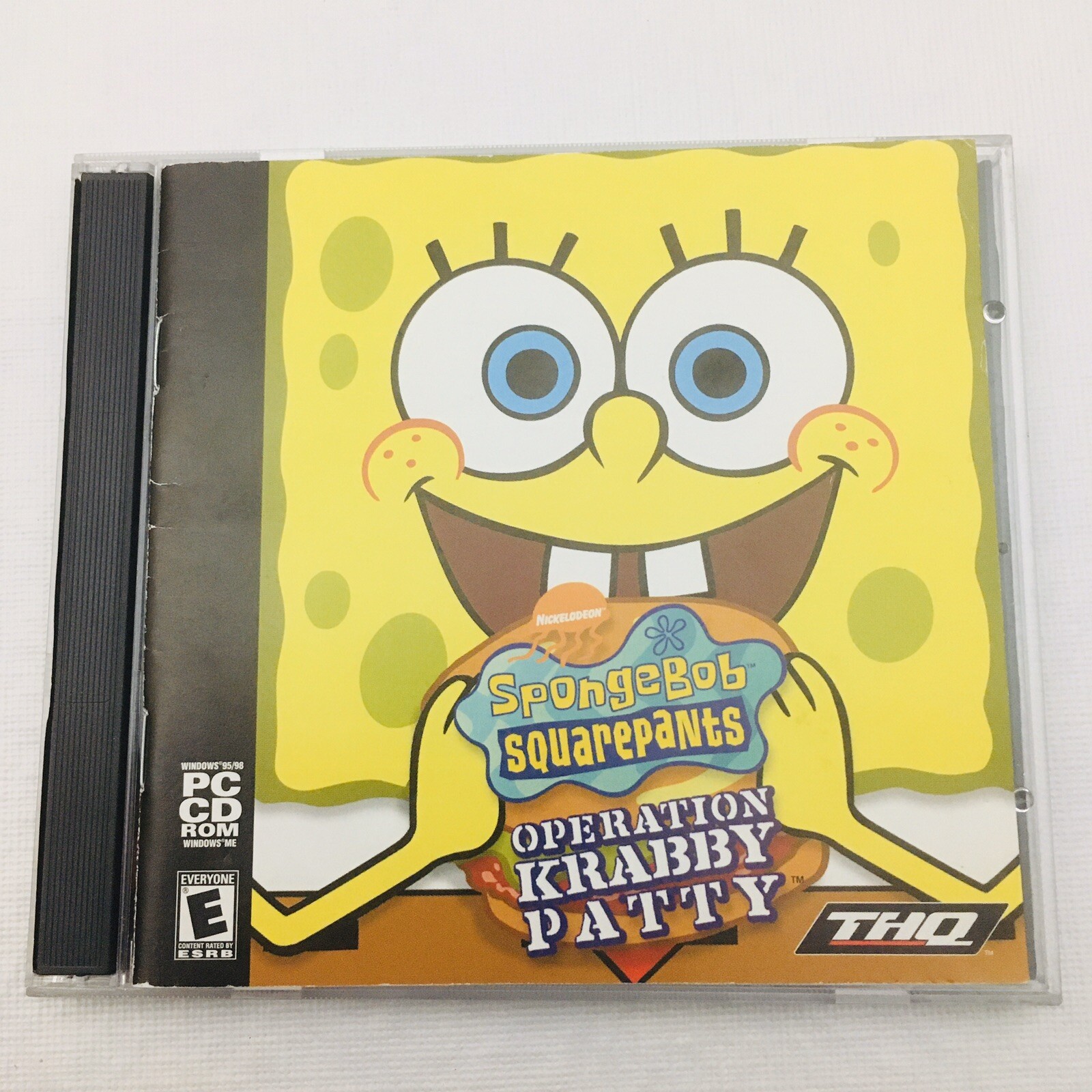 Spongebob Squarepants Operation Krabby Patty PC Game 2001 for Windows 95/98/ME
