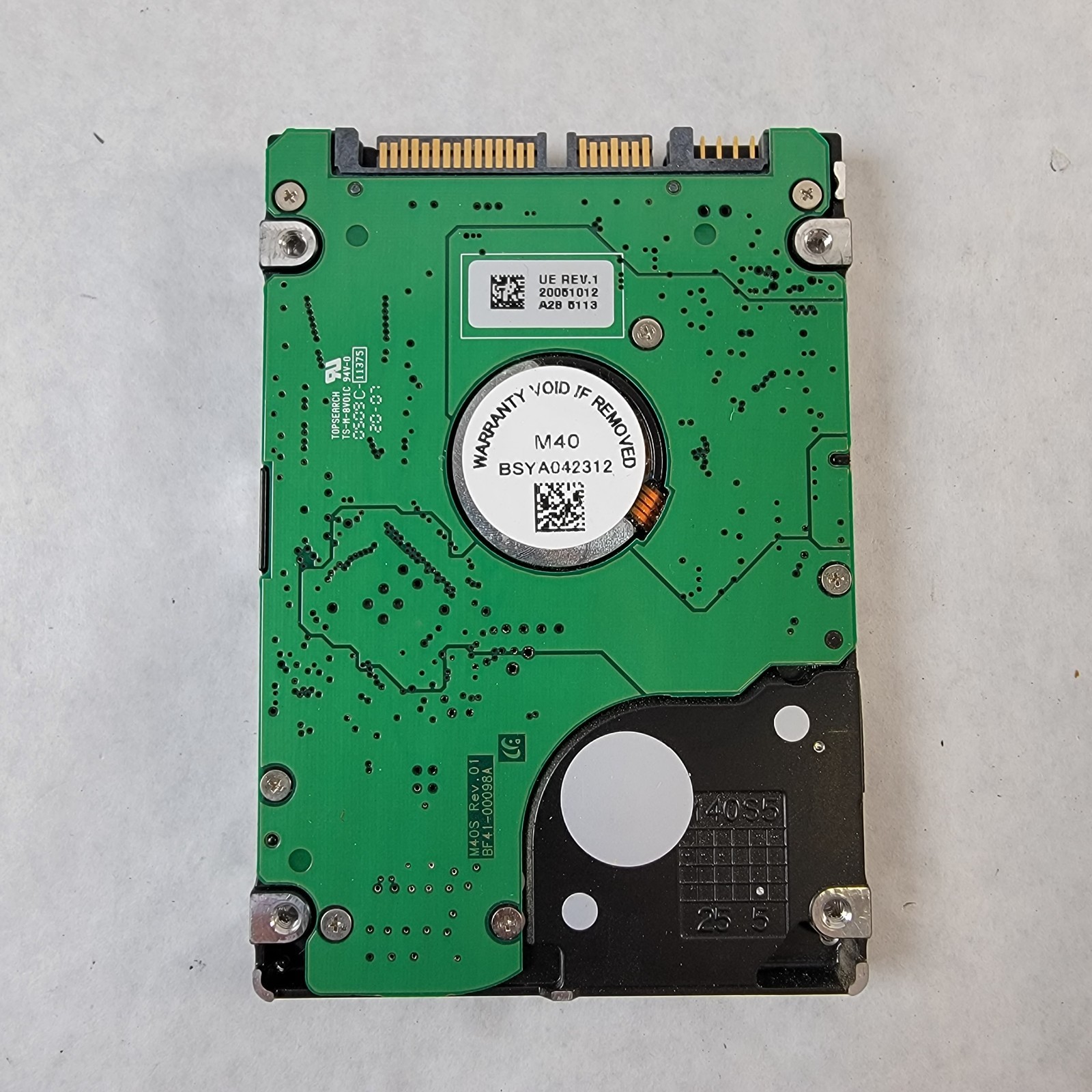 Samsung Spinpoint 20GB SATA 2.5in 9.5mm Hard Drive HM020GI Laptop Drive