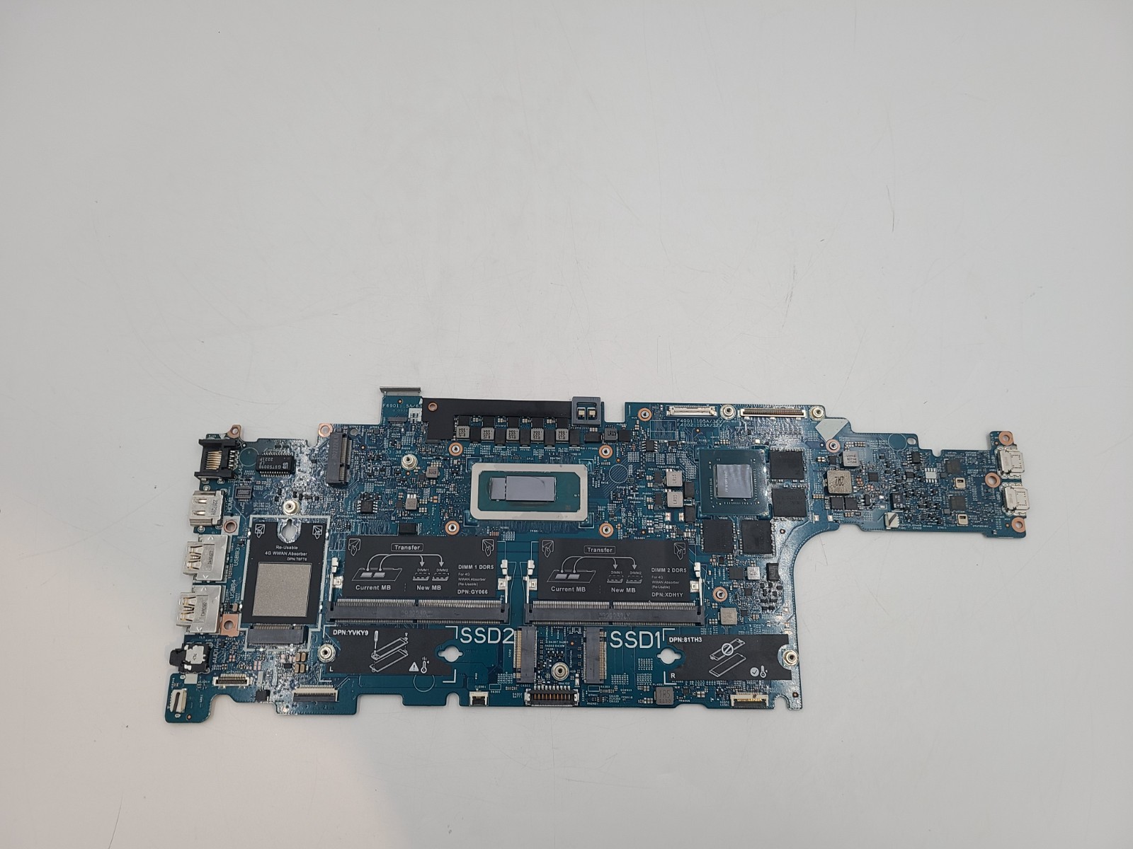 OEM Dell Precision 3571 i7-12800H 2.40GHz NVIDIA T600 Motherboard 223034-1