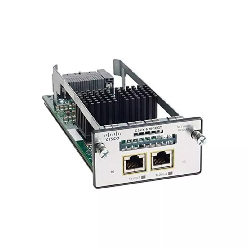Cisco C3KX-NM-10GT 2-Port 10 GE RJ45 for 3750X 3560X Switches - 1 Year Warranty