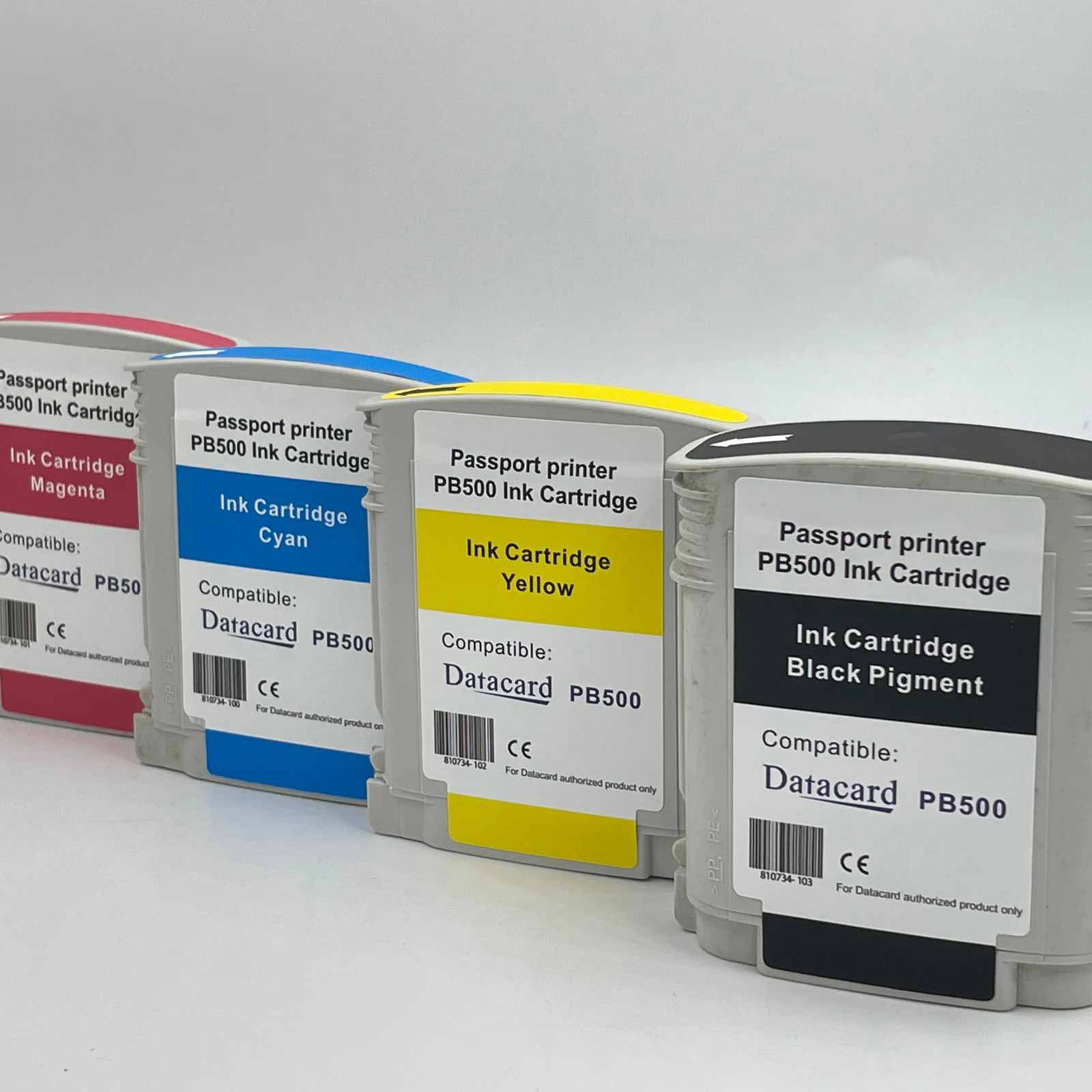 PB500 Ink Cartridge With New Chip for Datacard PB500 Passport Printer