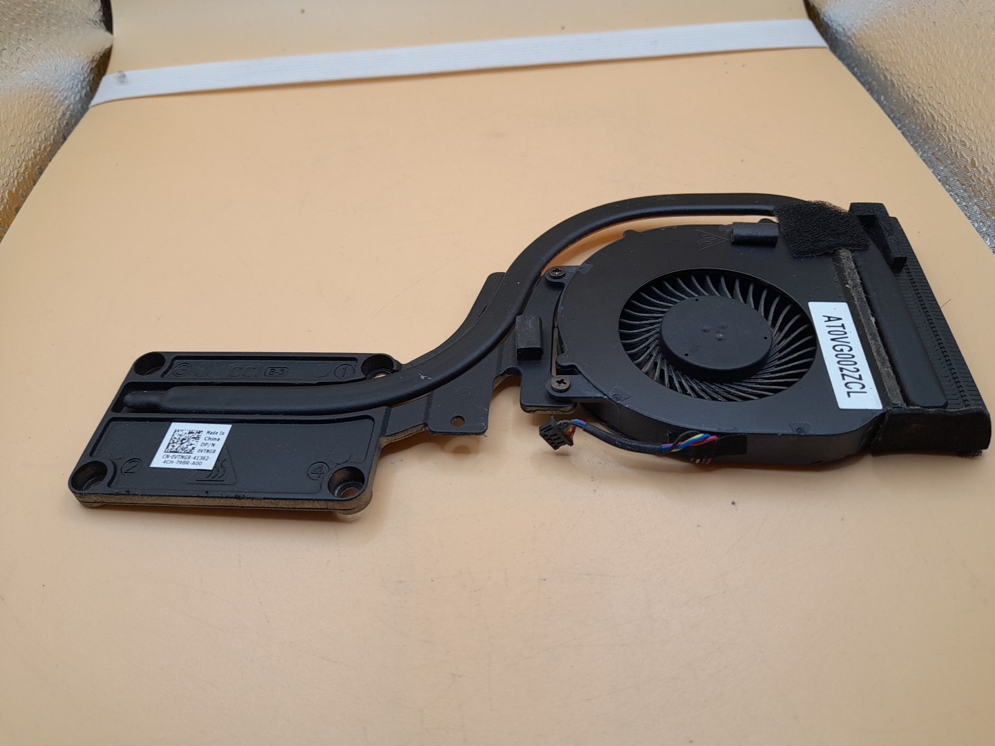 LTCF0093 - Dell Latitude E6540 CPU Heatsink & Fan 72xrj 072XRJ 72XRJ