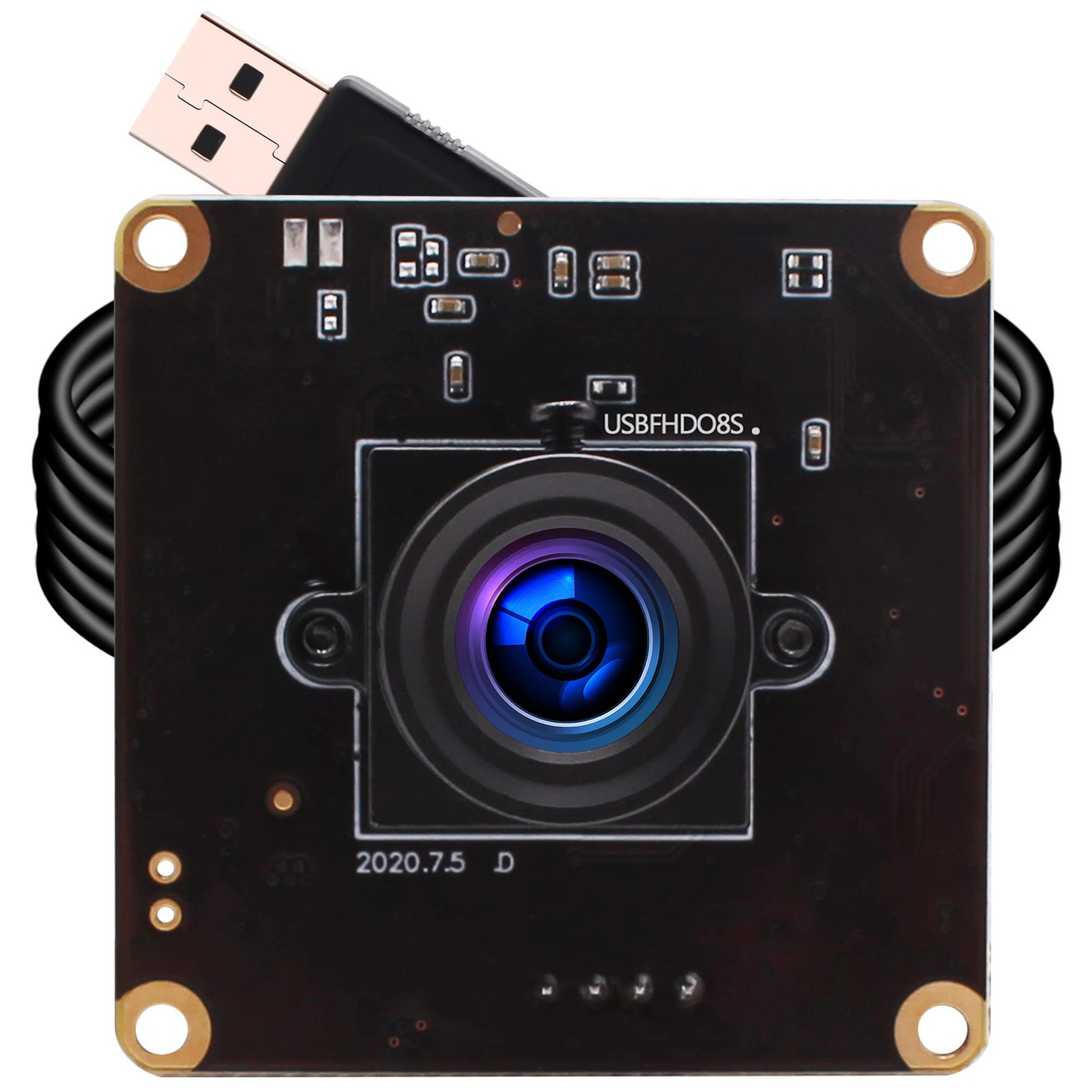 ELP 2MP High Speed USB Camera Module for Computer  1080P Mini UVC USB2.0 Webc...