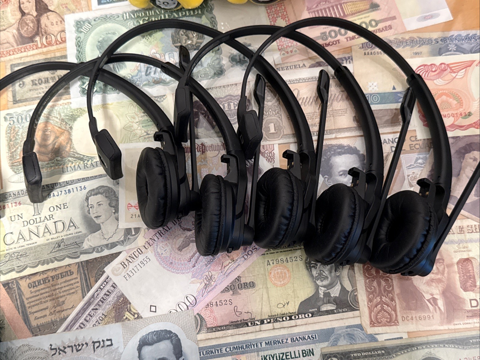 Lot of 5x Sennheiser MB Pro 1 Bluetooth Headsets