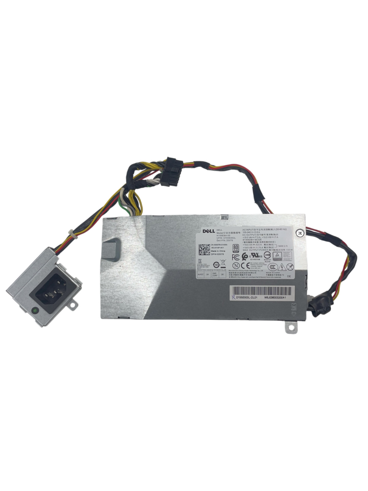 Genuine Dell 80+ Bronze 155Watt Power Supply For 7460 DPN 255T6 w/ SCREWS