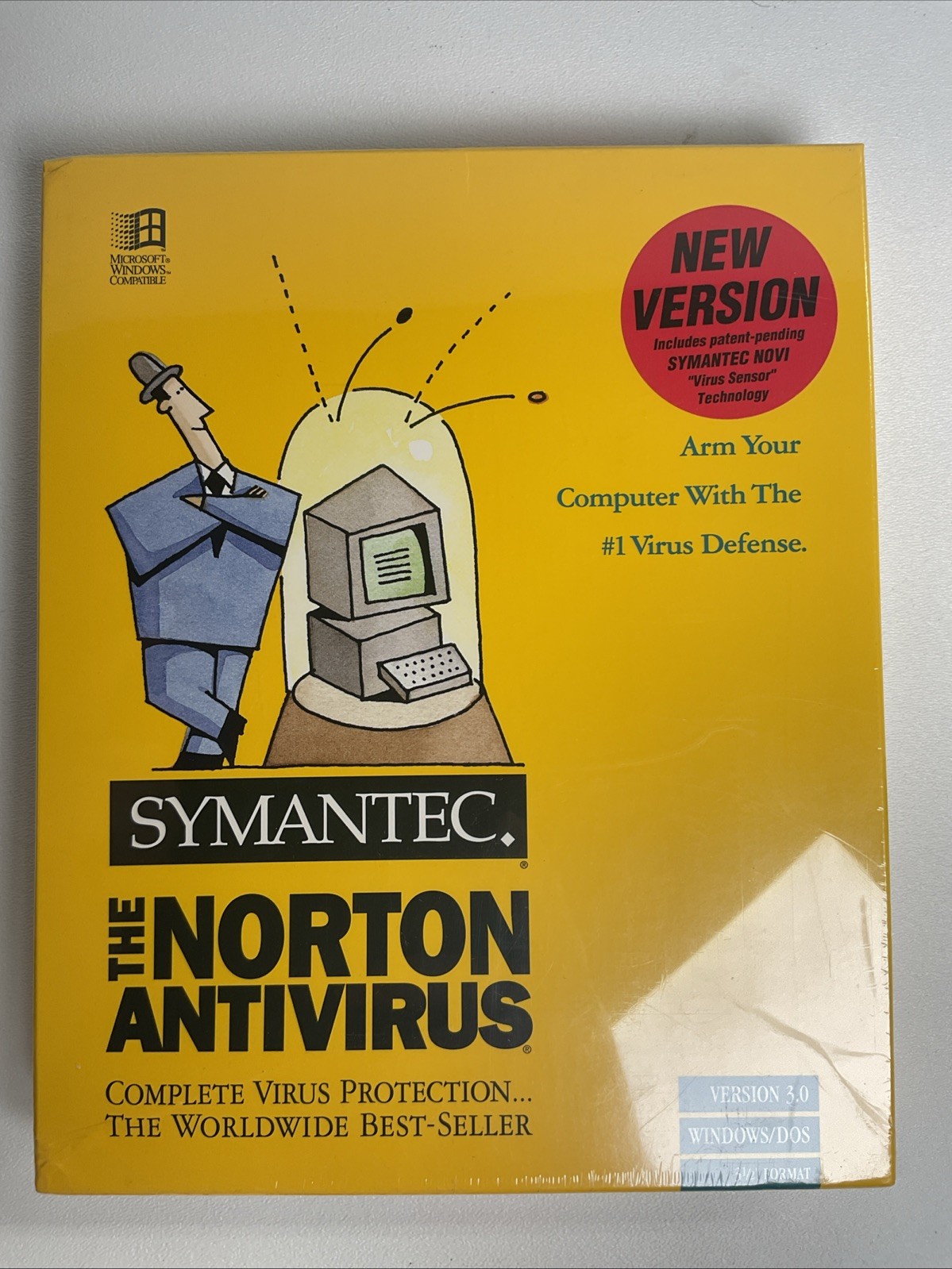 Symantec, The Norton Antivirus, Version 3.0 for Windows/Dos. Windows 95 1996