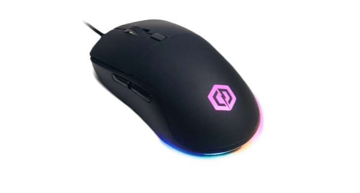 Cyberpower PC Elite M2 Wired Black Gaming Mouse RGB 6-Color 6 Buttons NEW