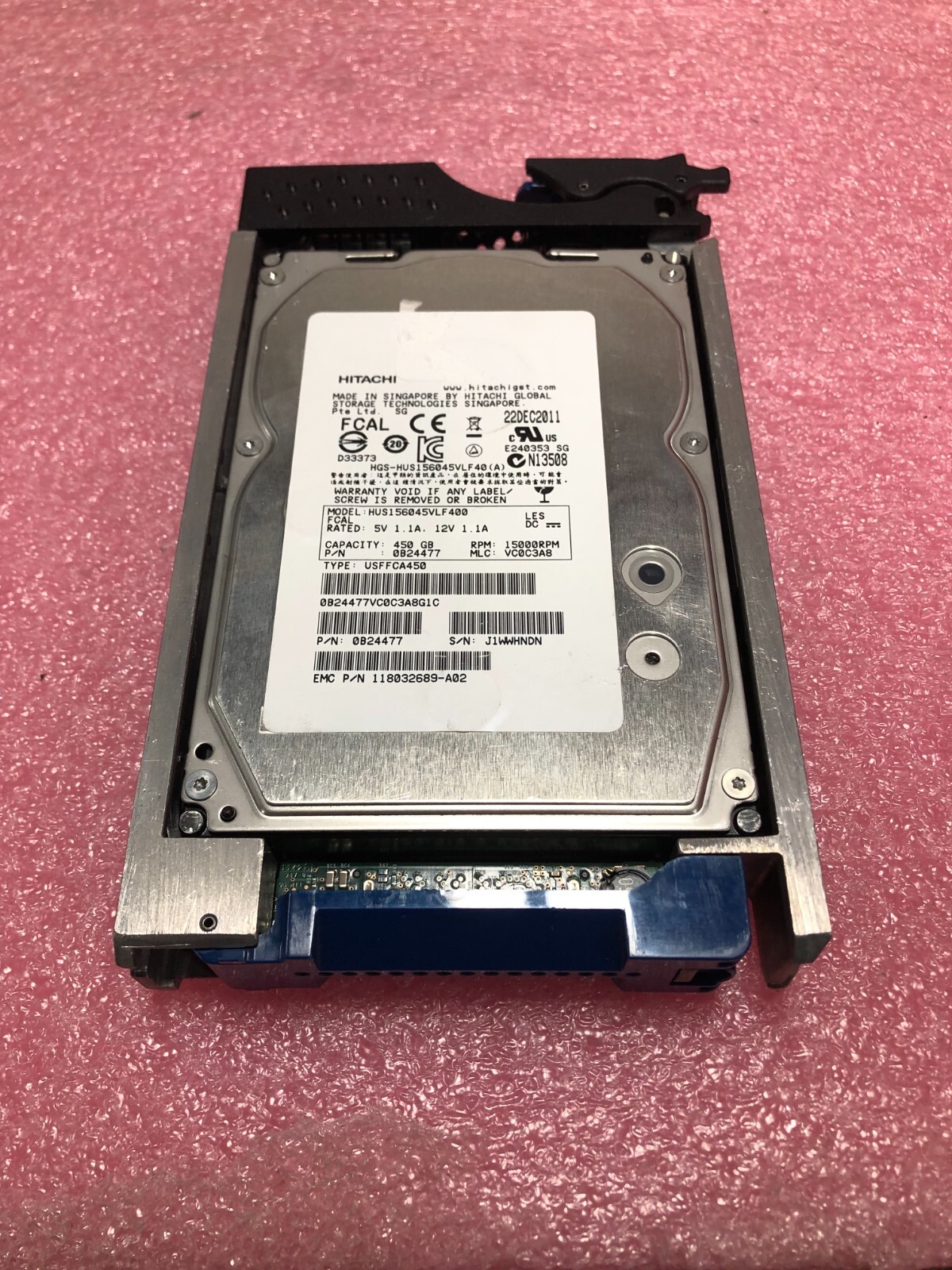 EMC 005049032 450GB 15K FC 3.5 4G CX4 HDD
