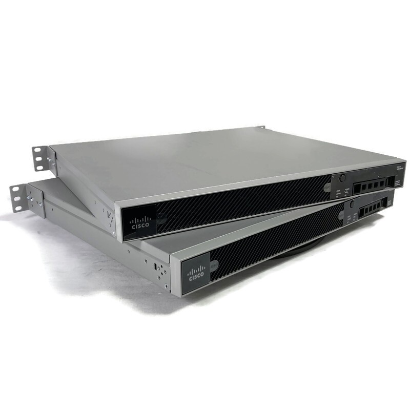 Lot of 2 Cisco ASA5512-X Adaptive Security Appliance Firewall 6-Port VPN Device