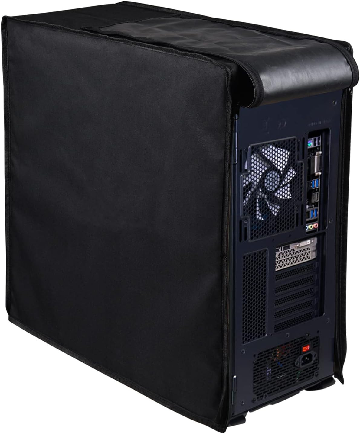Computer CPU Dust Cover, Waterproof Desktop PC Mid-Tower Computer Host Dustproof