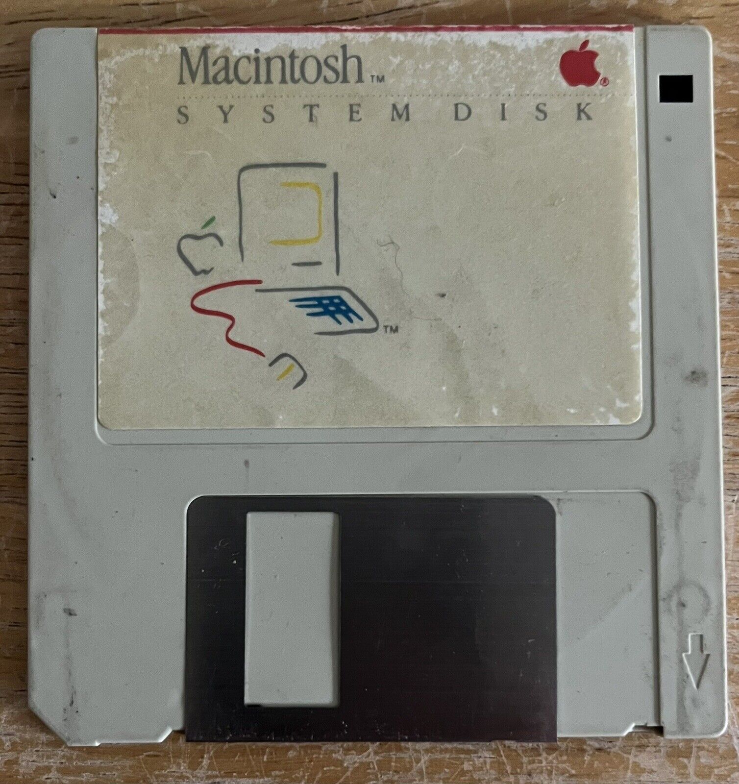 Vintage Macintosh System Disk  , 690-5003-E  , 1985 , Apple Computer Untested