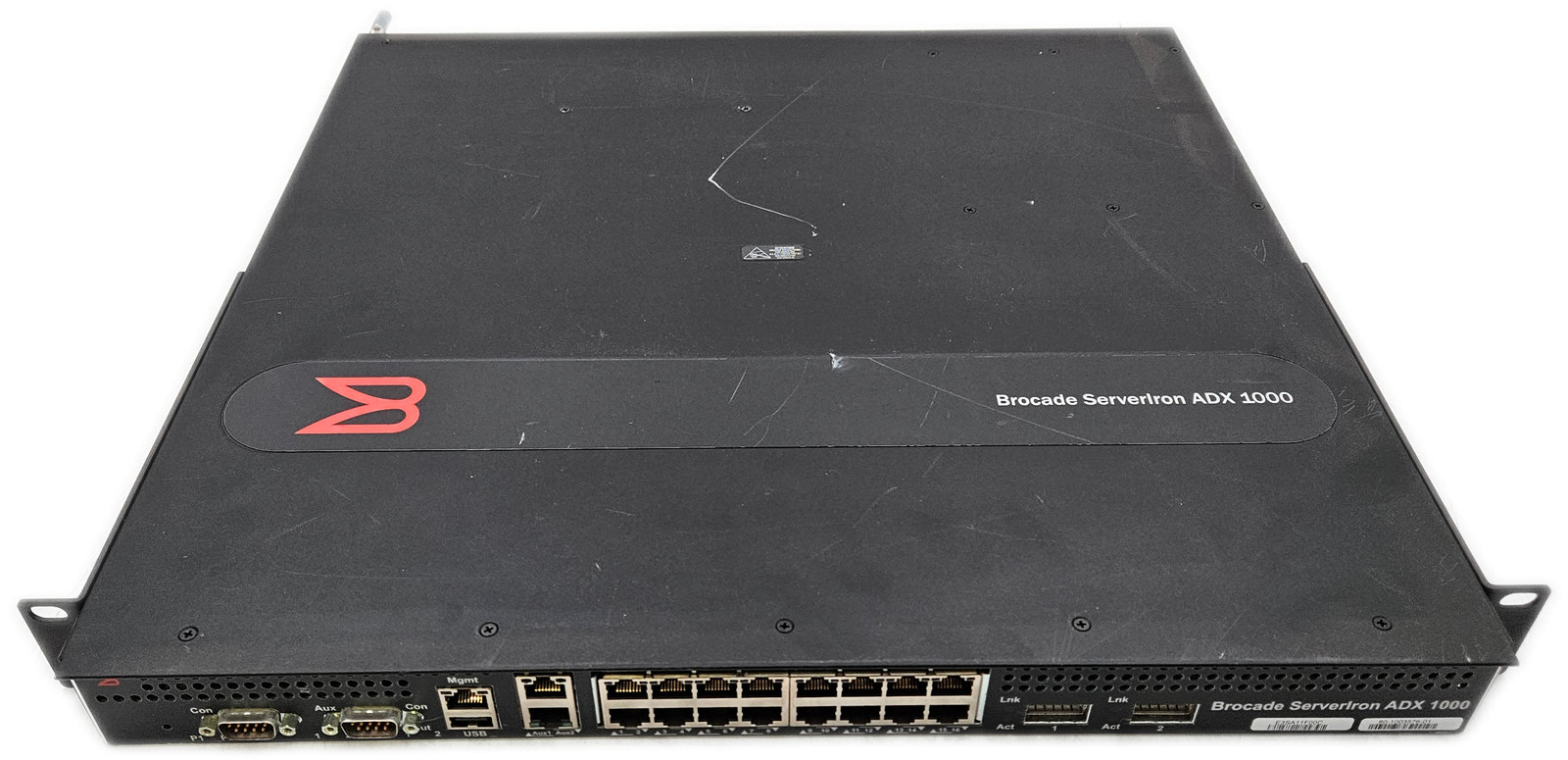  Brocade ServerIron ADX 1000 SI-1016-2-SSL SI1000 w/ Dual RPS9 Power Supplies