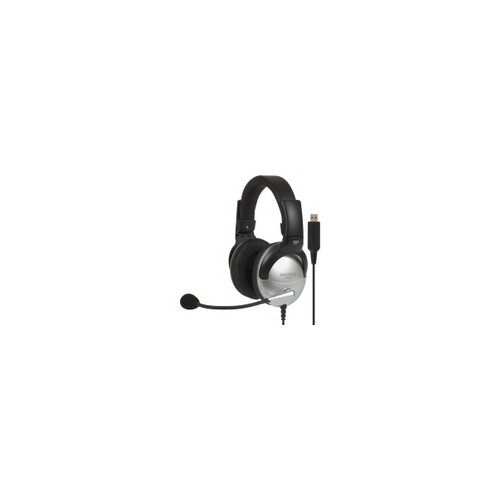 Koss Headphones SB45 USB COMM HEADSET W/ MIC USB 8FT VOL NOISE REDUCTION SOFT/LE