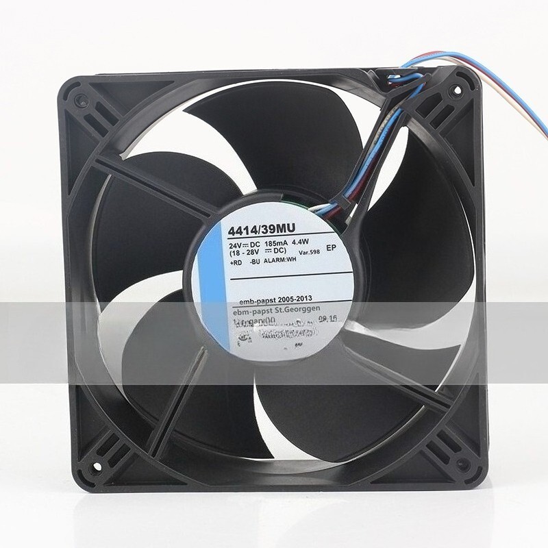 4414/39MU DC24V 185mA 4.4W 12038 120x120x38mm 3-Wire Original Axial Cooling Fan