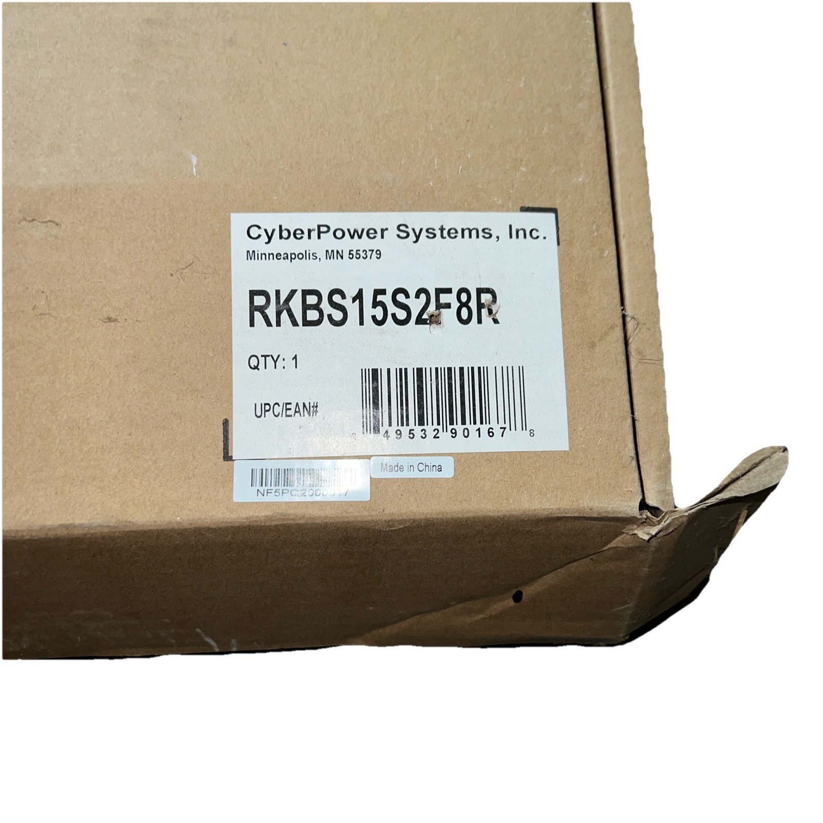 CyberPower 1U Rackmount Rackbar 10-Outlet Surge Suppressor, 3600 Joules