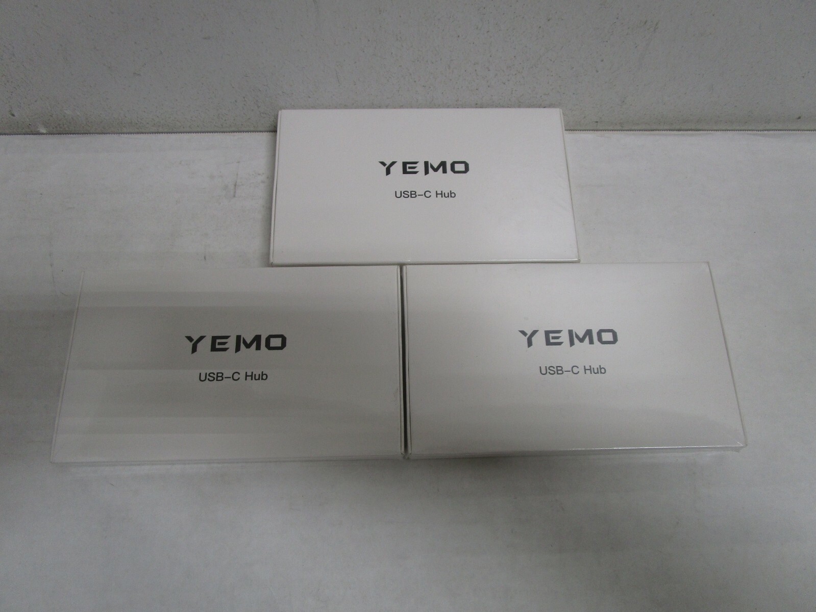 LOT OF 4 USB C Hub 3-YEMO 11-in-1 USB-C HUB W/ 4K HDMI & 1-EUASOO USB-C HUB PRO