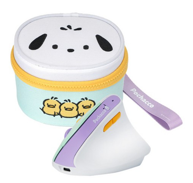 Sanrio Pochacco Rechargeable Wireless Silent Ergonomic Vertical Mouse.