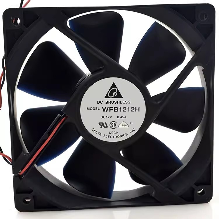 Delta 12025 12V 0.45A WFB1212H 12cm Large Airflow Cooling Fan
