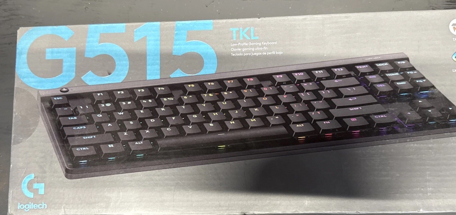 NEW Logitech G515  TKL Wired Tactile Gaming Keyboard Lightsync RGB