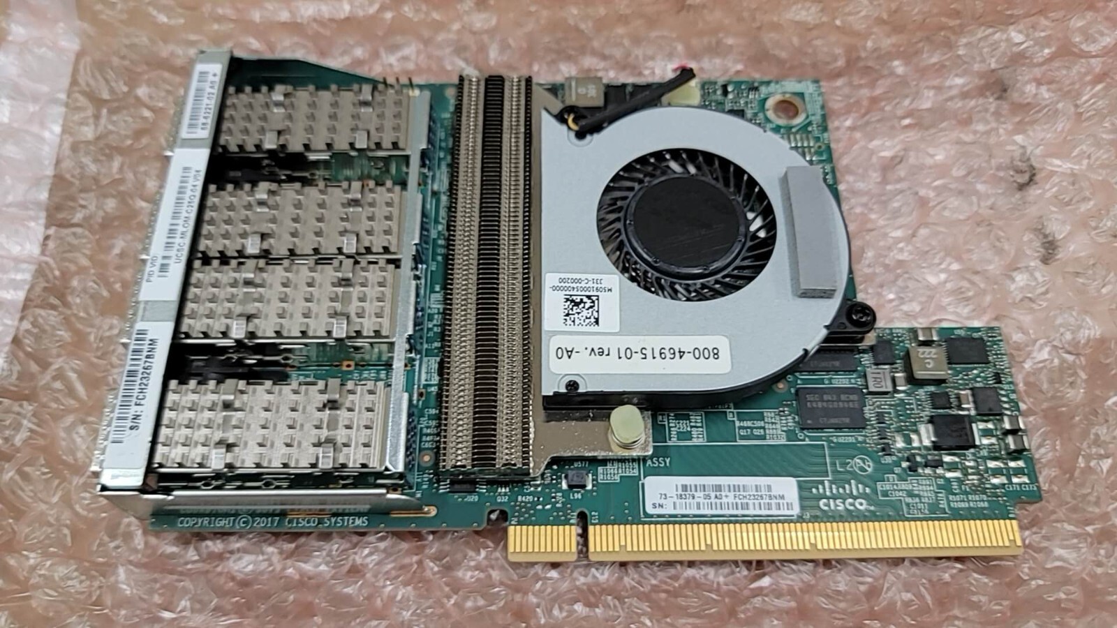 UCSC-MLOM-C25Q-04 V05 CISCO VIC 1457 25GB QUAD PORT NETWORK ADAPTER