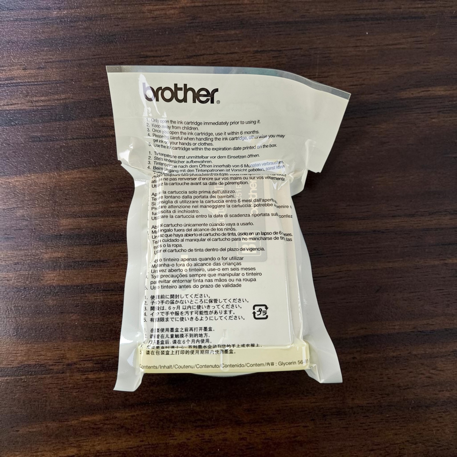 Brother LC51BK Black Ink Cartridge Sealed New