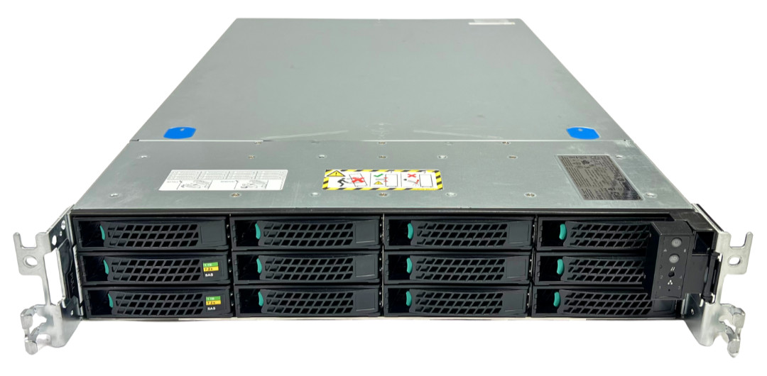 EMC Data Processing Server 2X E5-2620 V3 32GB RAM 2x 1TB 2X 750W PSU DRBGP