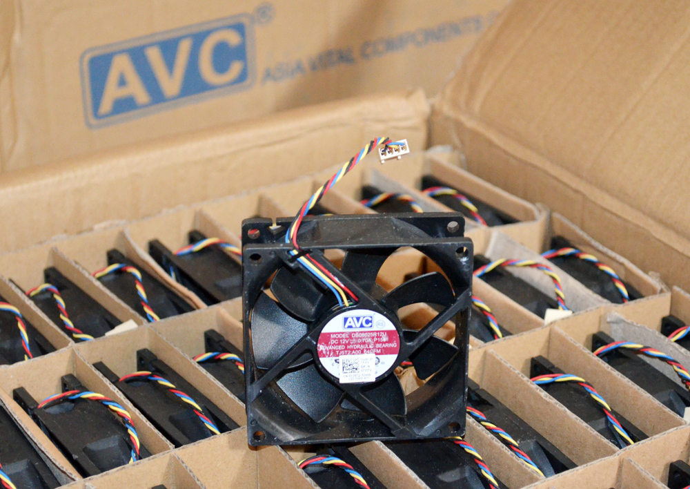 NEW Dell Inspiron 580 580s XPS 8100 Heatsink's Fan DS08025R12U P/N: 0TJ5T2