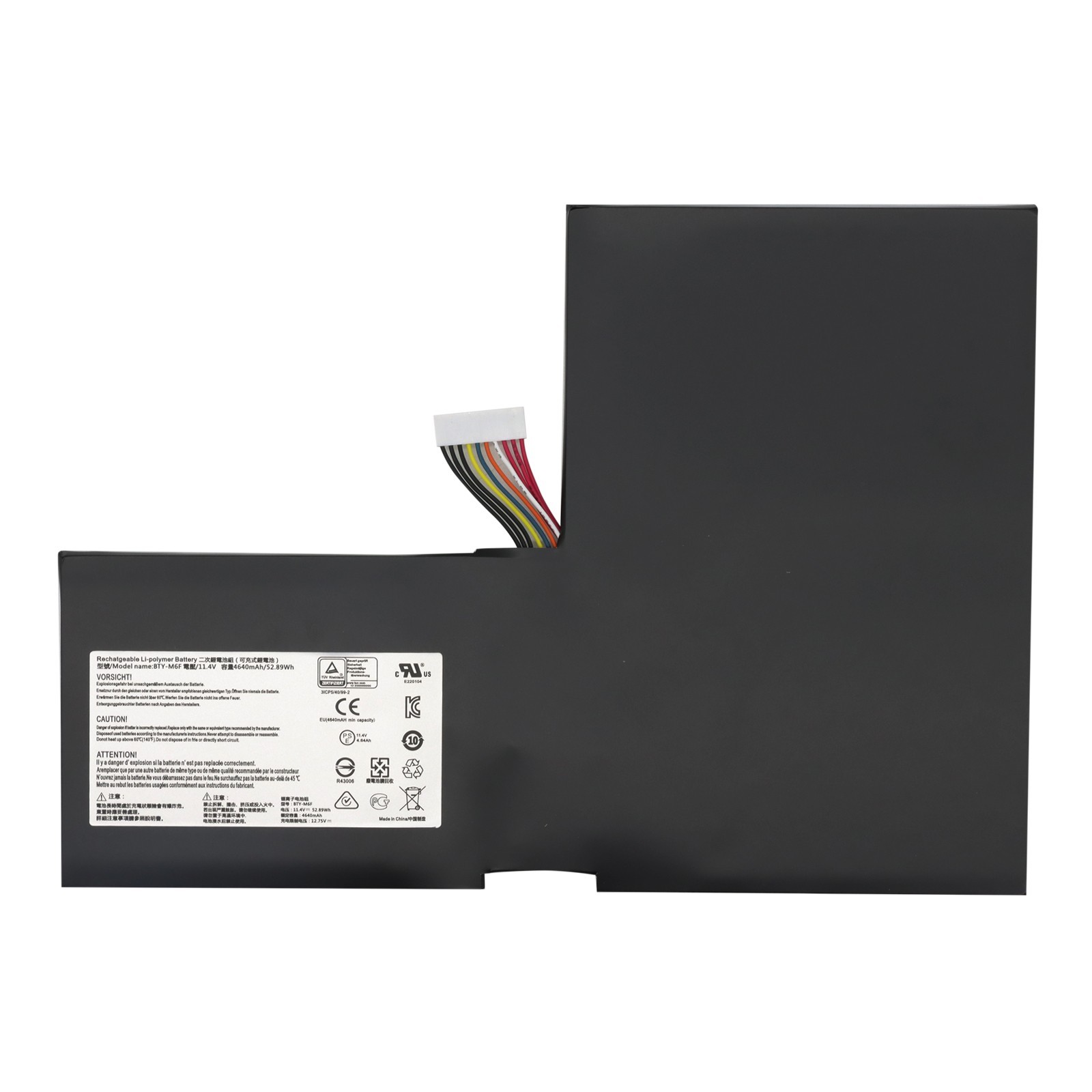 New BTY-M6F Laptop Battery for MSI GS60 2QC 2QE 2PM 2PC 2PL 6QC PX60 6QE 6QD