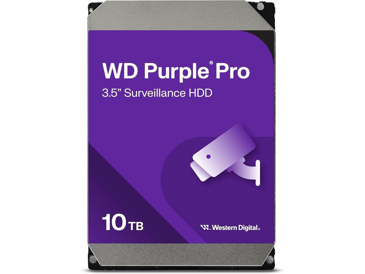 WD WD102PURP 10TB WD Purple Pro Surveillance Internal Hard Drive HDD - OEM