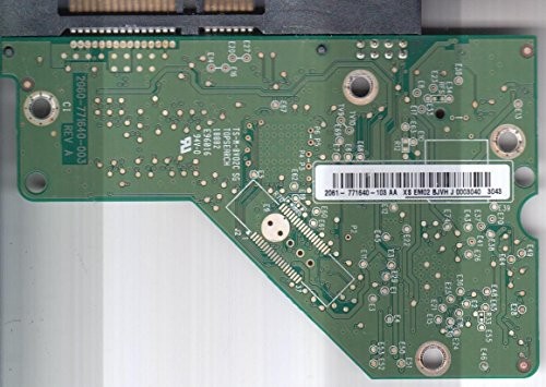 WD5000AAKX-00ERMA0, 2061-771640-103 AA, WD SATA 3.5 PCB (PCB)