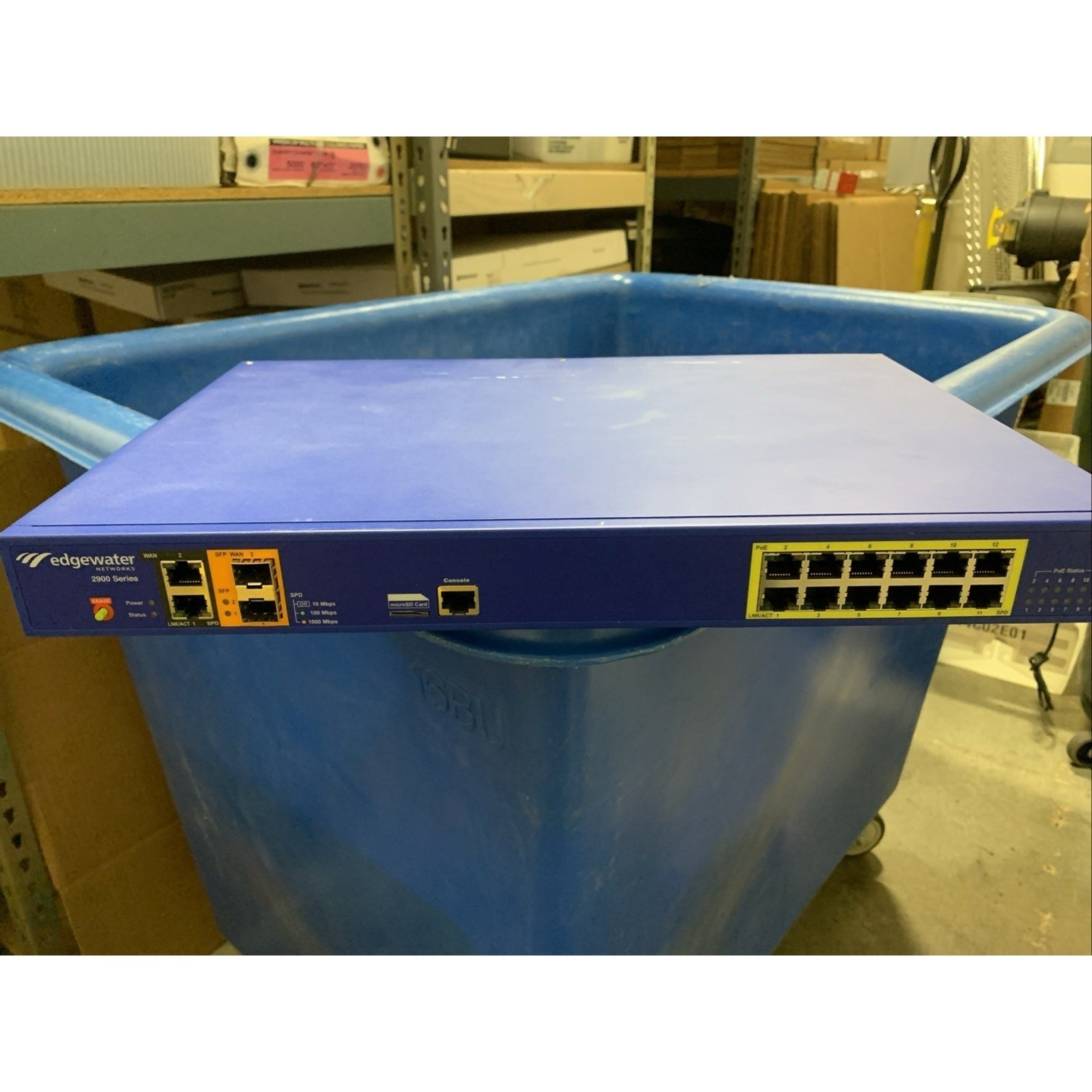 EDGEWATER 2900e 120-2900ePoE-01-B POE Network Switch