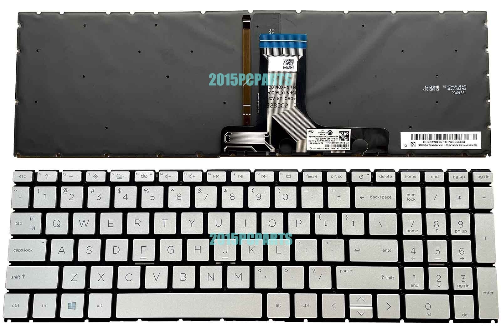 New HP 15-EG 15-EG0003CA 15-EG0010NR 15-eh 15-eh1000 15z-eh Keyboard Backlit US