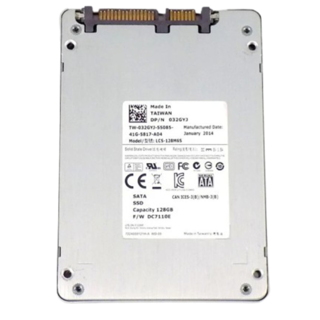 Dell Lite-On 128GB 2.5" SATA III SSD LCH-128V2S 0V89JT