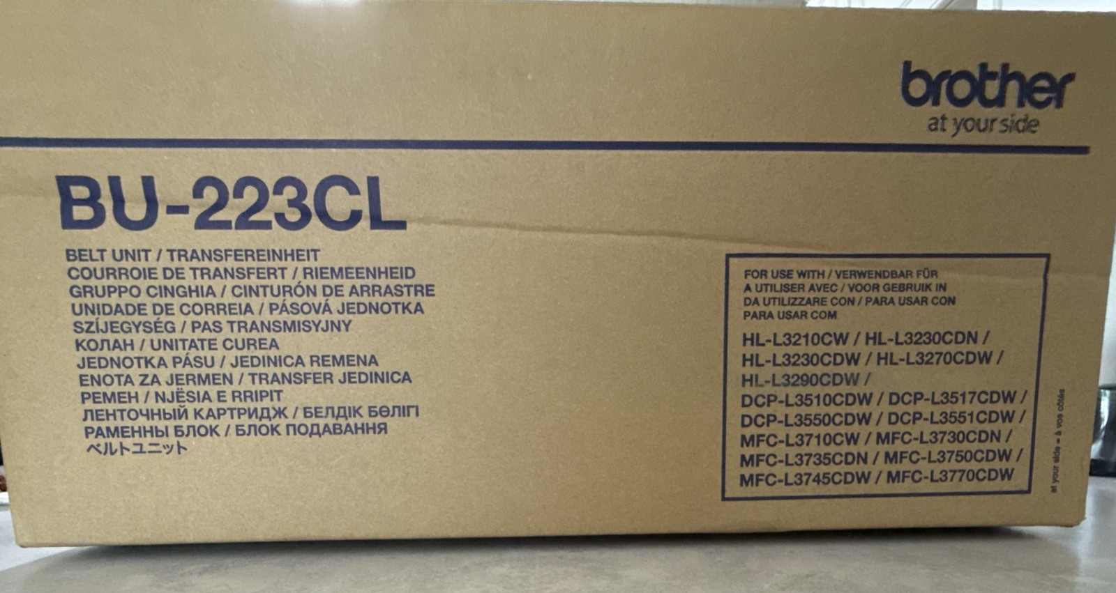 Genuine Brother BU-223CL Transfer Belt Unit BU223CL