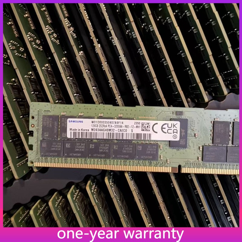 M393AAG40M32-CAE Samsung 128GB 2S2RX4 DDR4 PC4-3200AA RDIMM Server RAM Memory